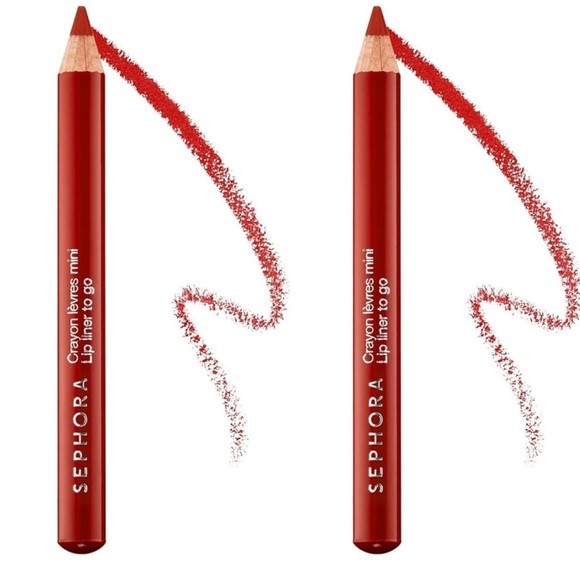 Sephora Other - Sephora Lip Liner Pencil to go 3 classic red set 2.